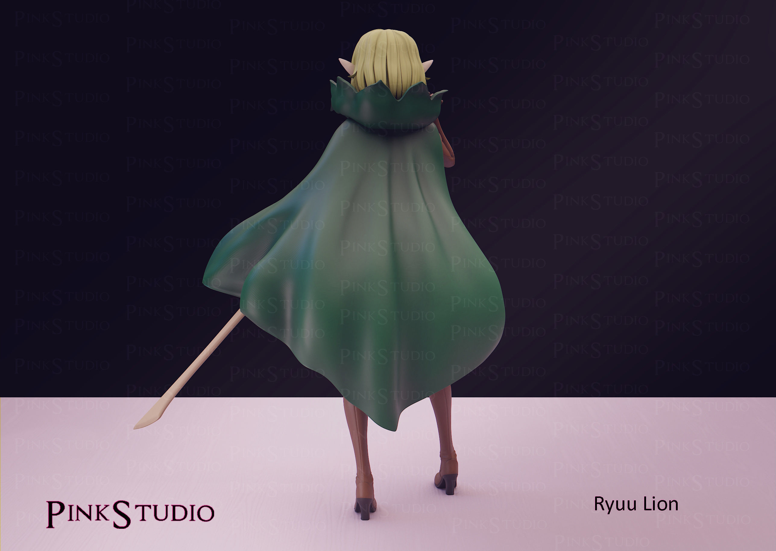 Danmachi - Ryuu Lion 3D print model_5