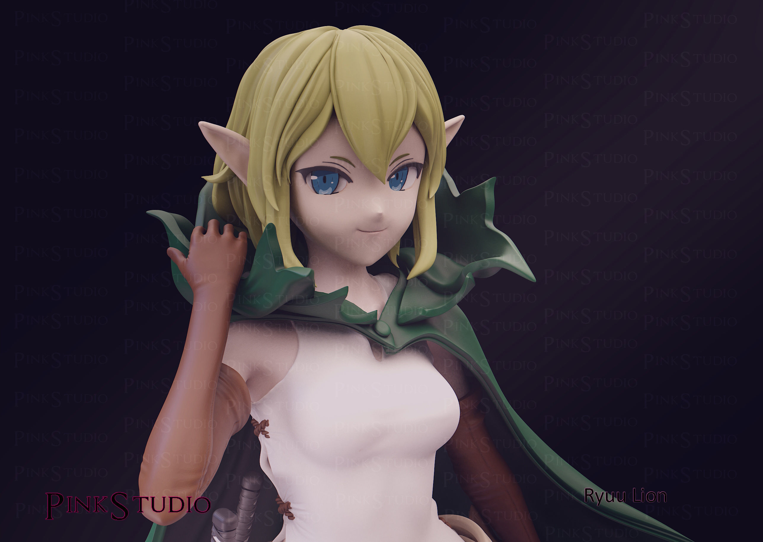 Danmachi - Ryuu Lion 3D print model_11
