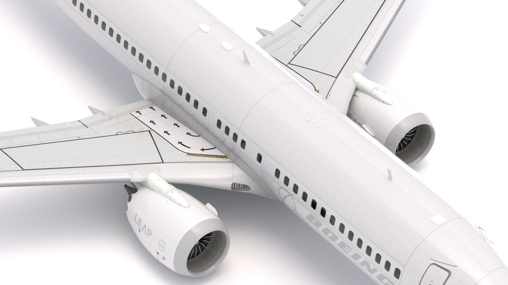 Boeing 737-800 MAX 3D model_7
