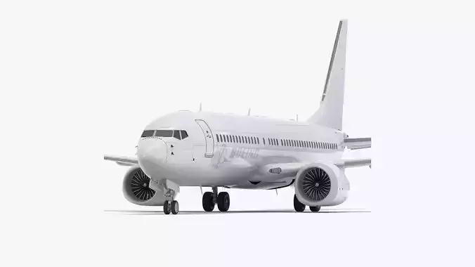 Boeing 737-800 MAX 3D model