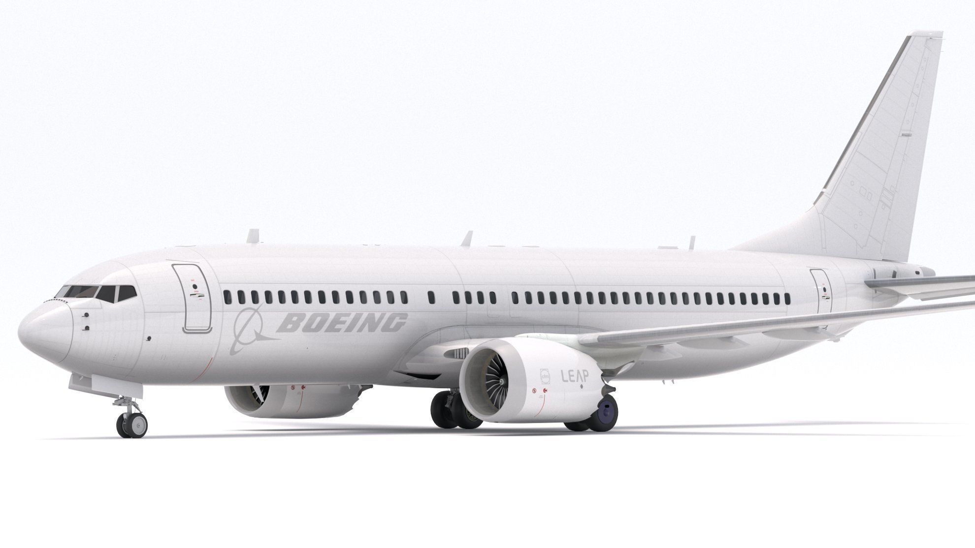 Boeing 737-800 MAX 3D model_1