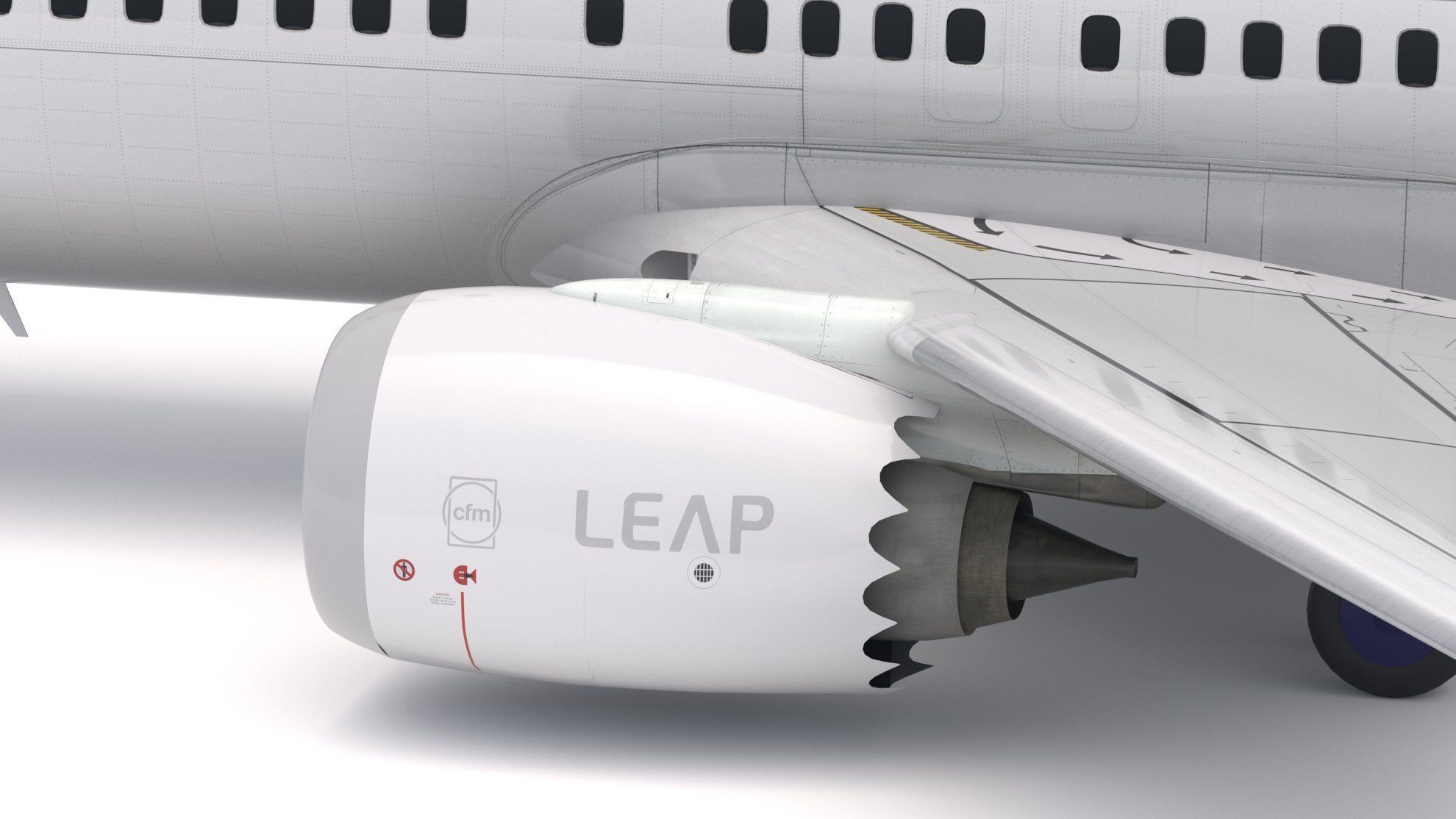 Boeing 737-800 MAX Generic 3D model_4