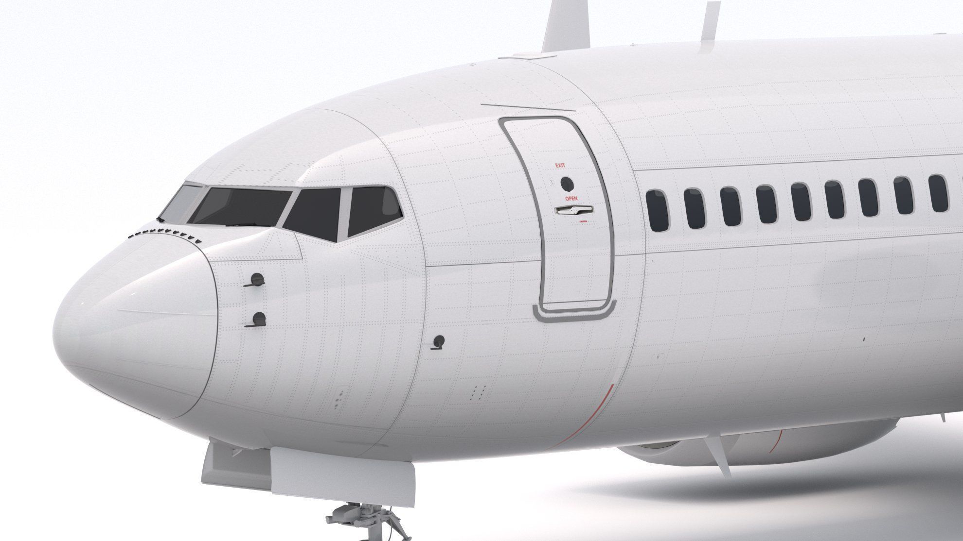 Boeing 737-800 MAX Generic 3D model_5