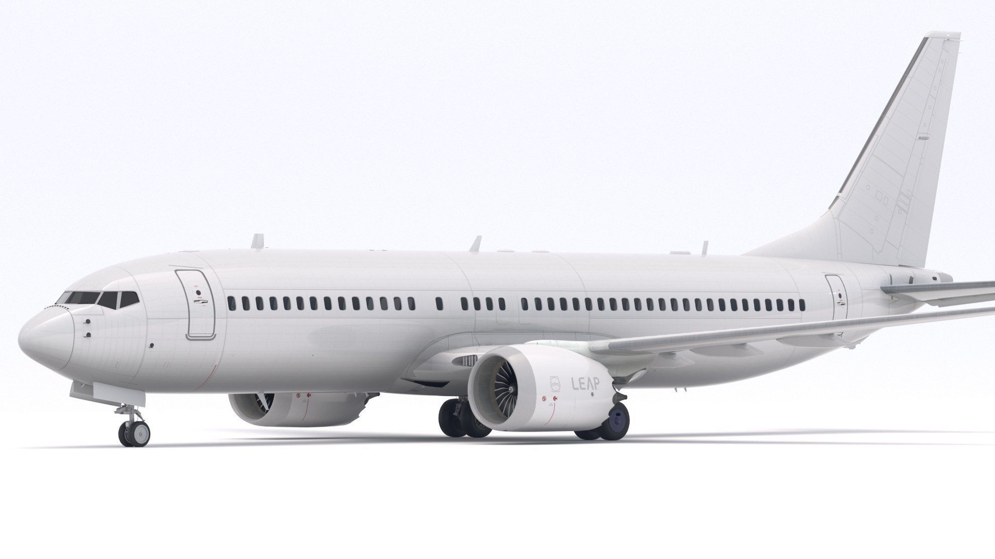 Boeing 737-800 MAX Generic 3D model_1