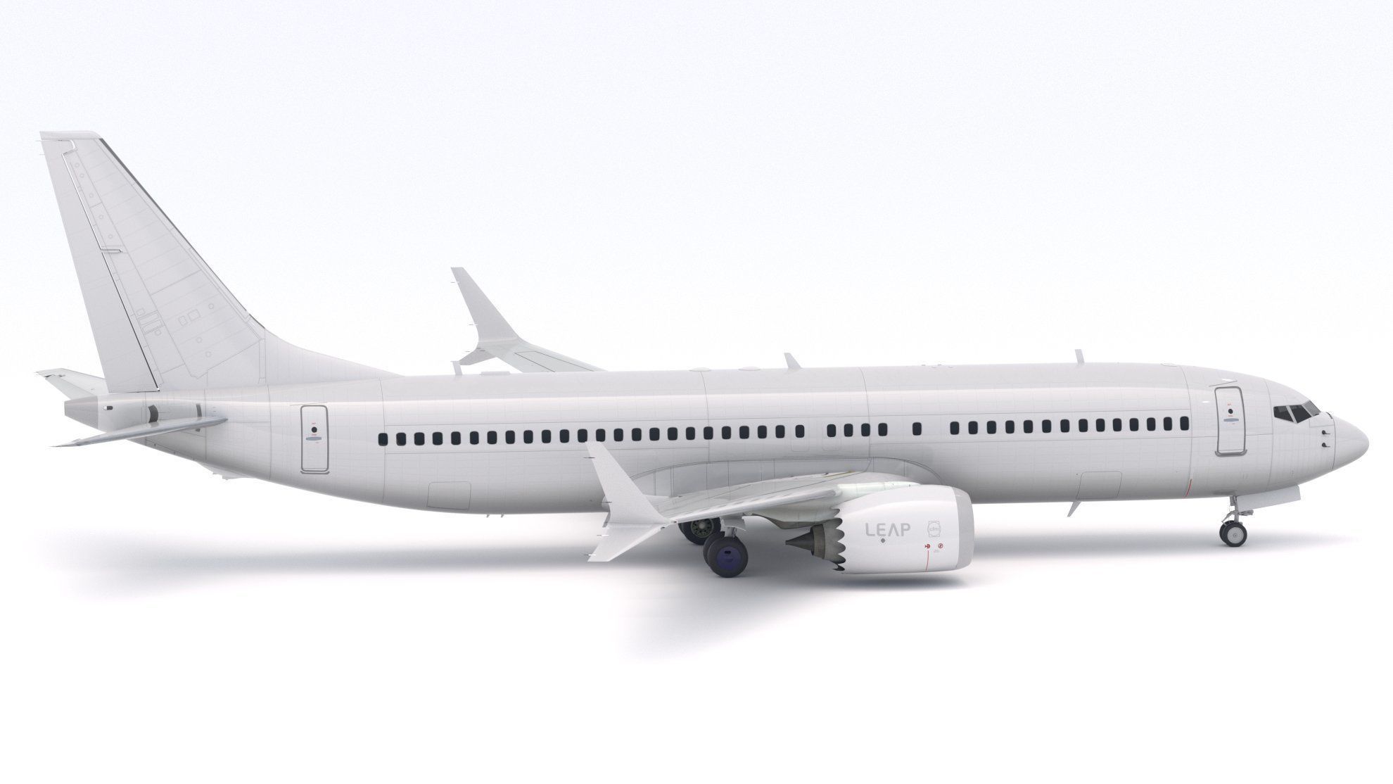 Boeing 737-800 MAX Generic 3D model_6