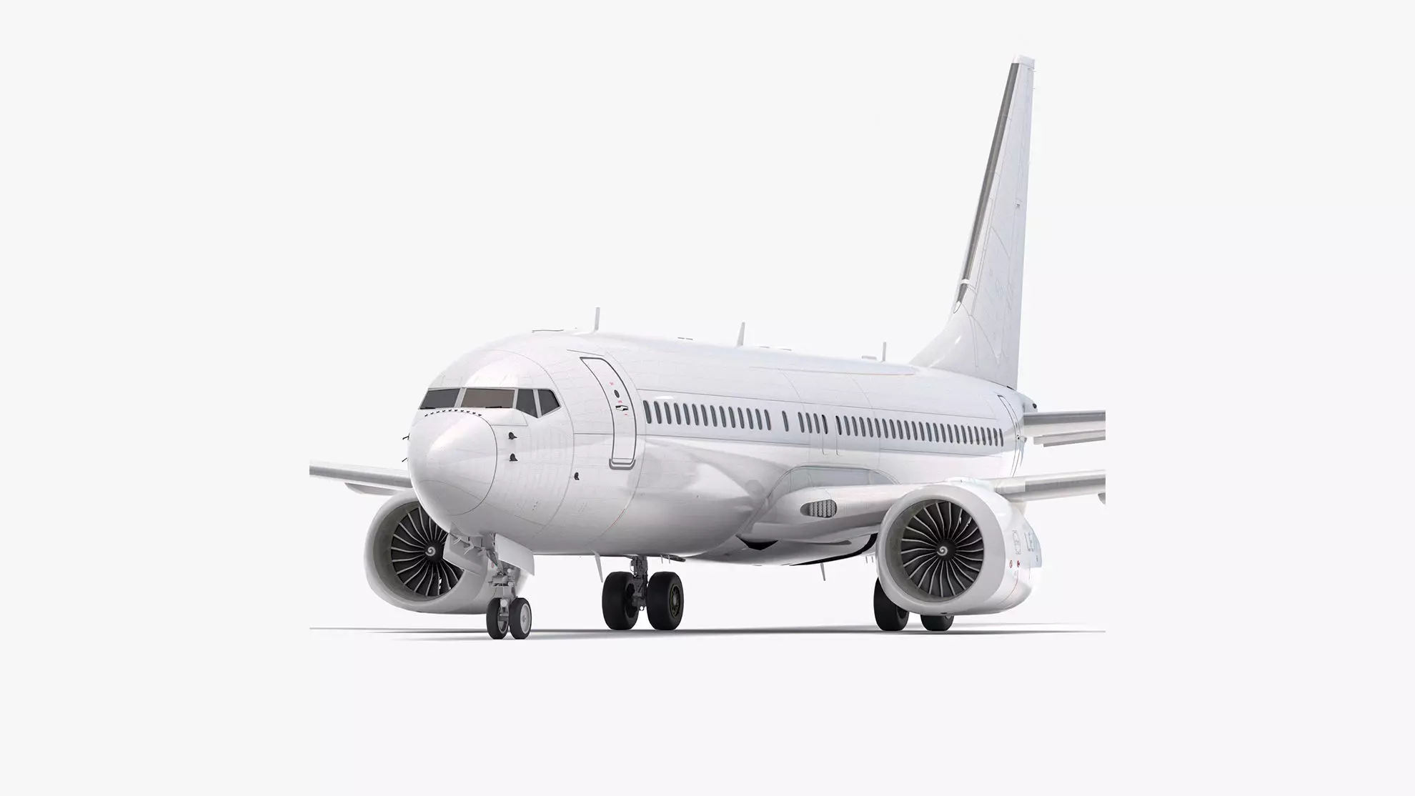 Boeing 737-800 MAX Generic 3D model_0