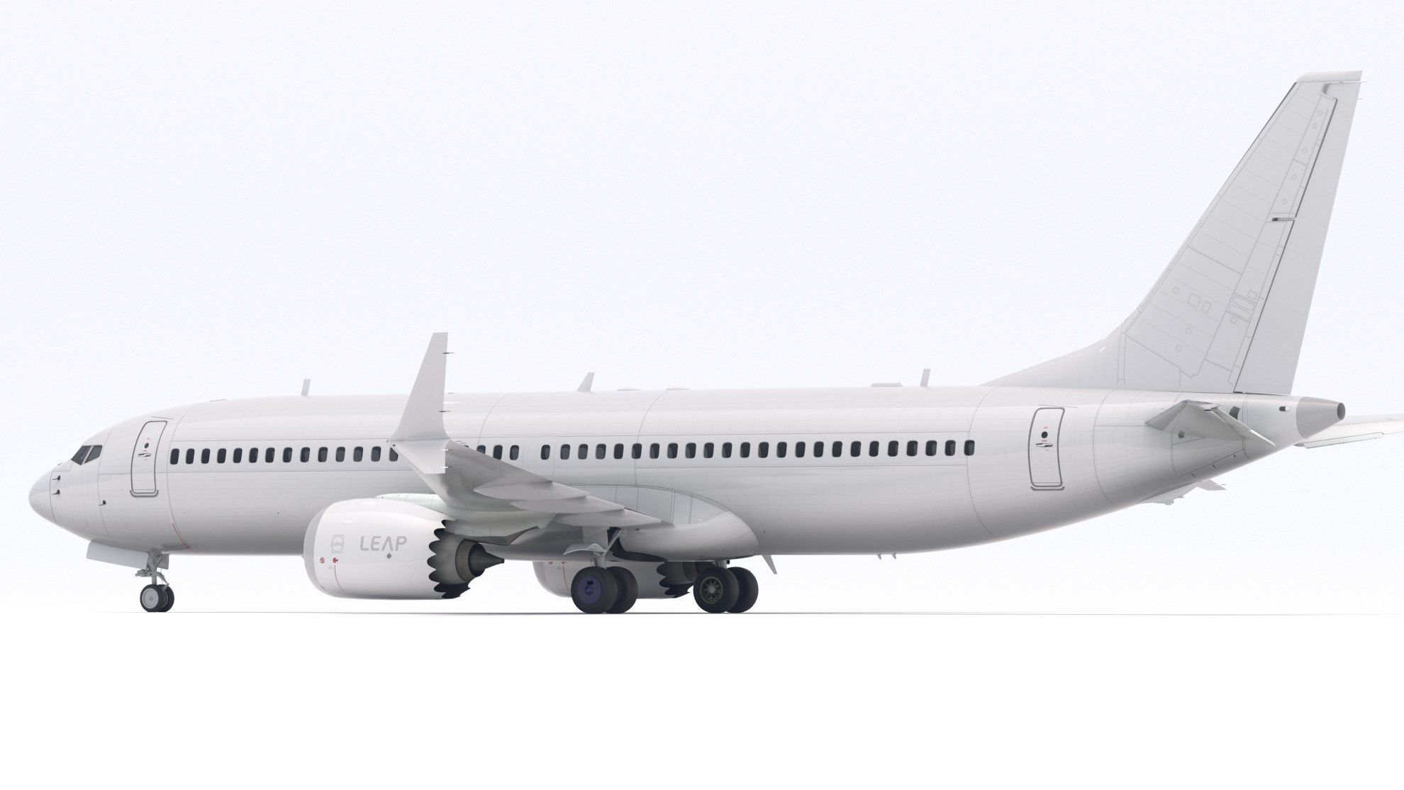 Boeing 737-800 MAX Generic 3D model_3