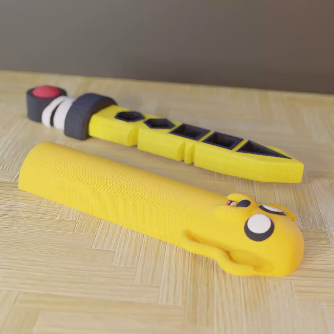 RPG DICE SUPPORT ADVENTURE TIME 3D print model