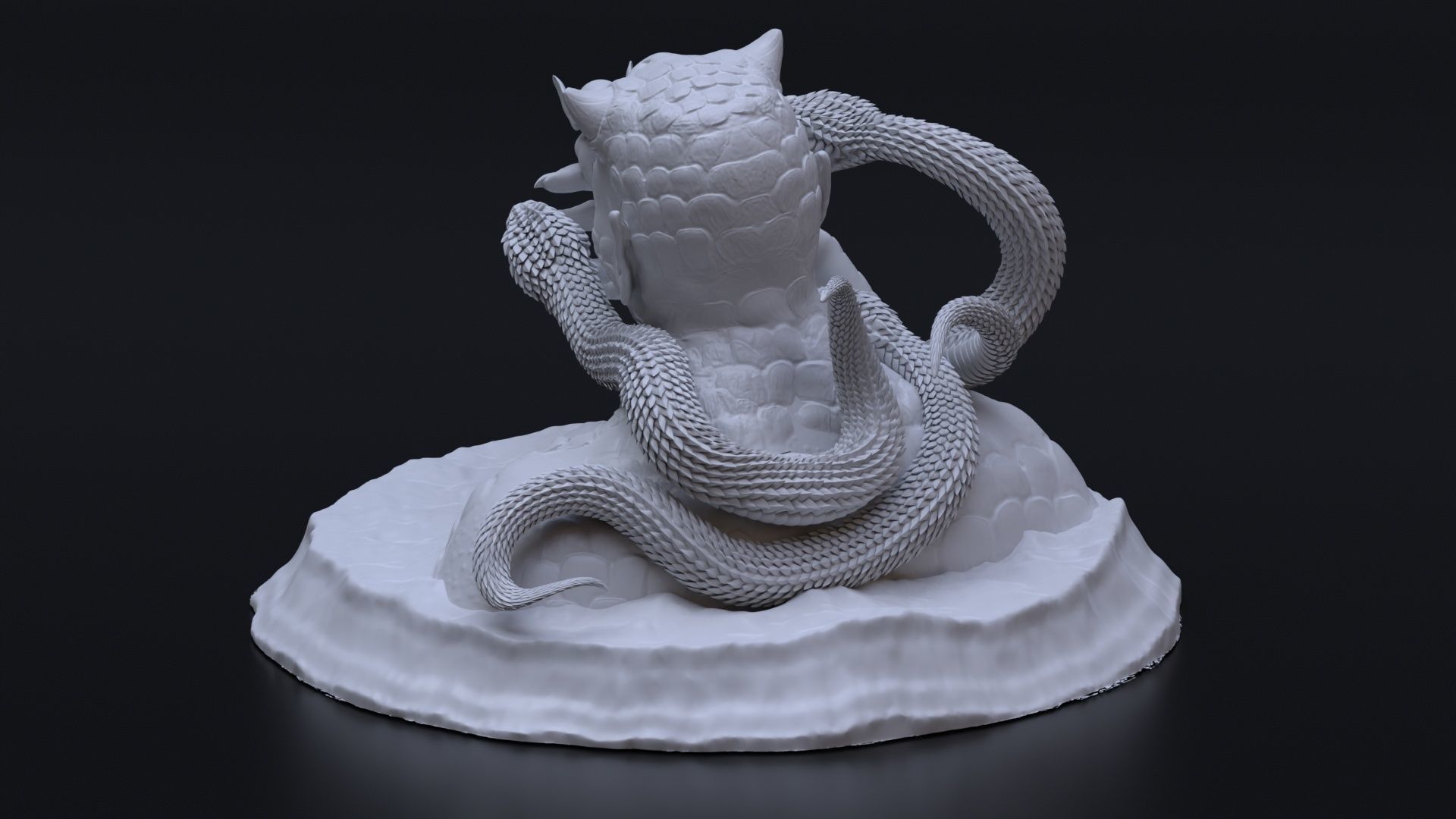 Satan and Pet 3D print 3D model 3D printable | CGTrader