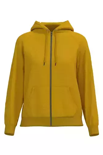 Female raglan hoodie