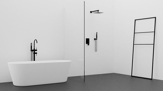 Bathroom 3 3D model