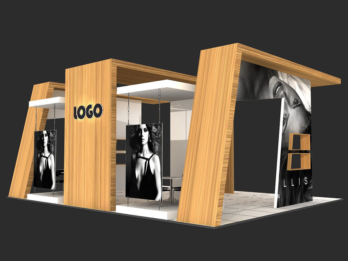 Exhibition Stand - ST0016 3D model_6
