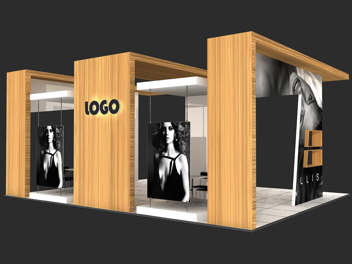 Exhibition Stand - ST0016 3D model_2