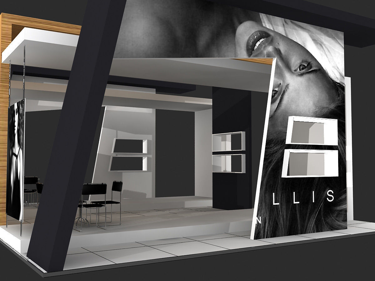 Exhibition Stand - ST0016 3D model_4