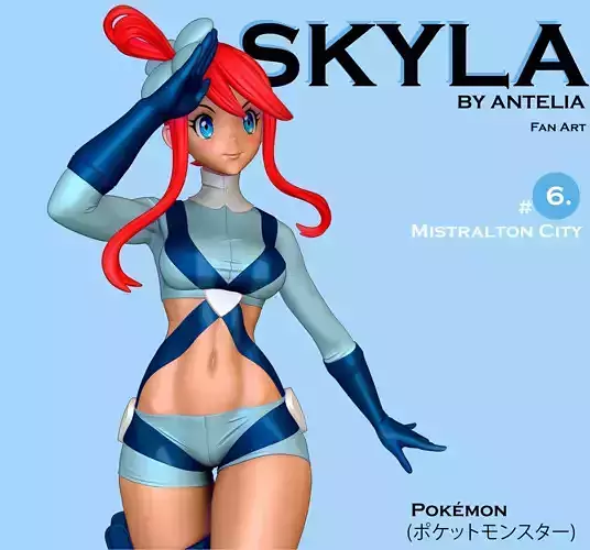 Skyla from pokemon 
