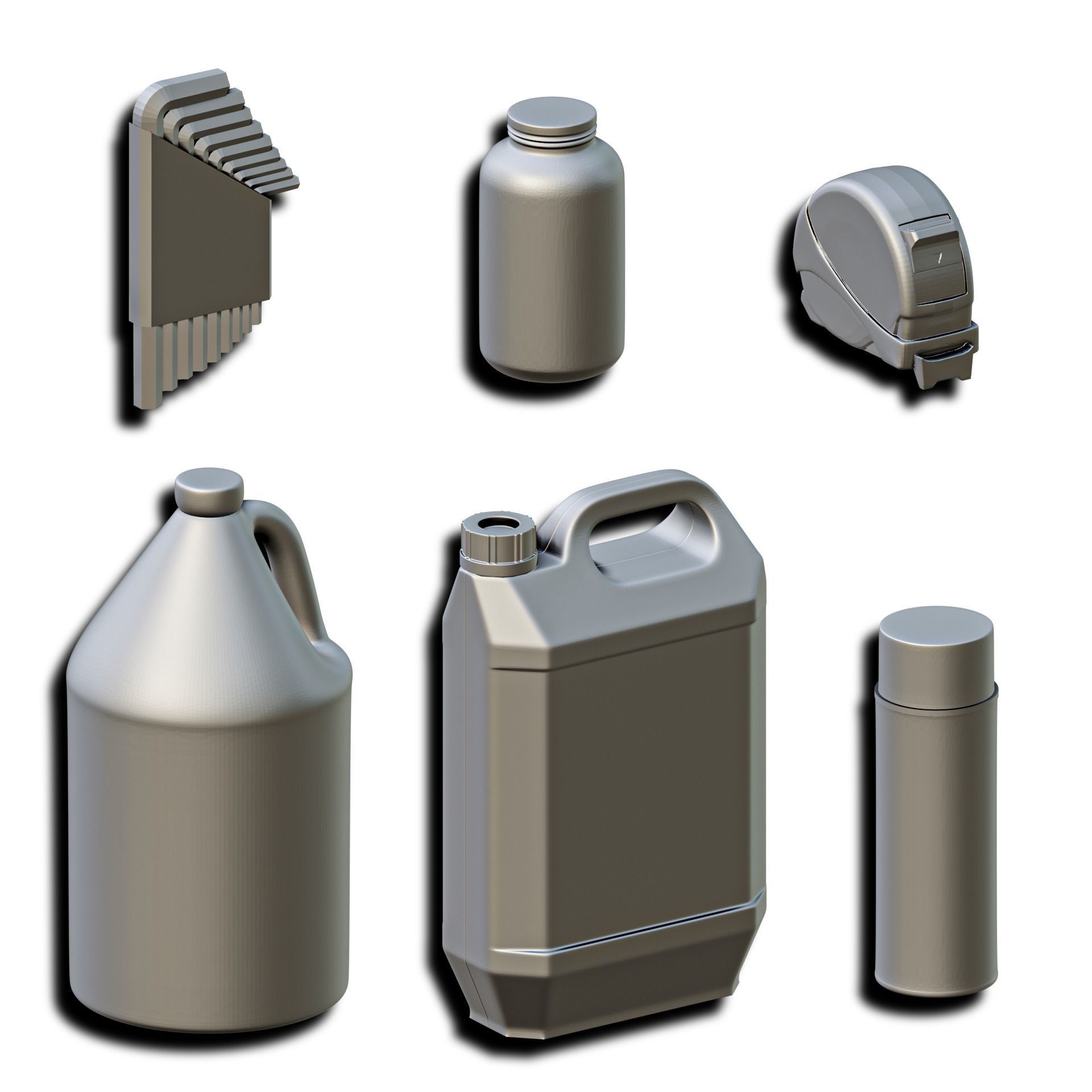 Garage Accessories Diorama Pack 3D print model_7