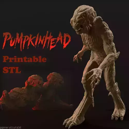 Pumpkinhead Printable 3D print model