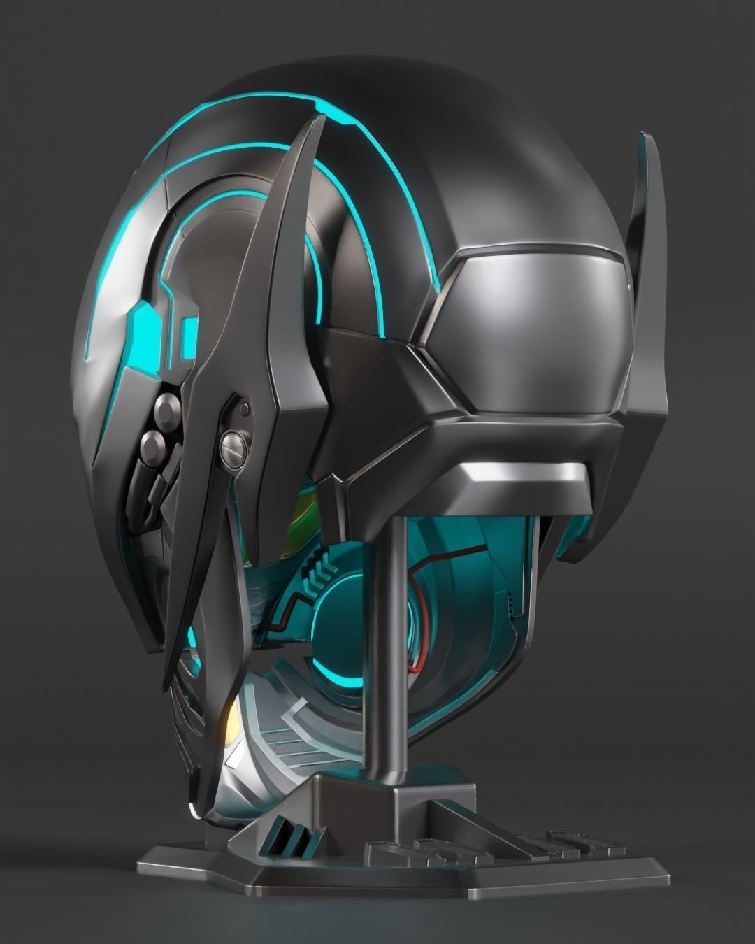 Ultron Sentry Motorized 3D Printable Helmet 3D print model_5