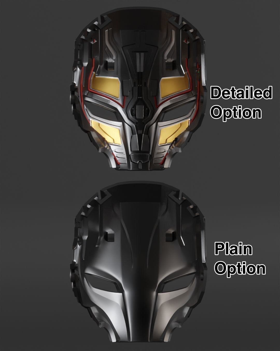 Ultron Sentry Motorized 3D Printable Helmet 3D print model_9