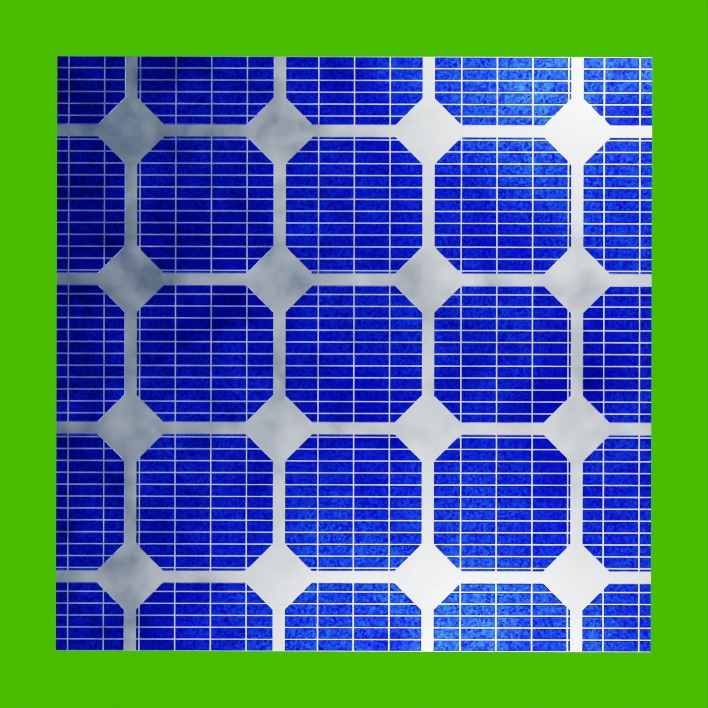 Procedural Solar Panel Material Texture_1