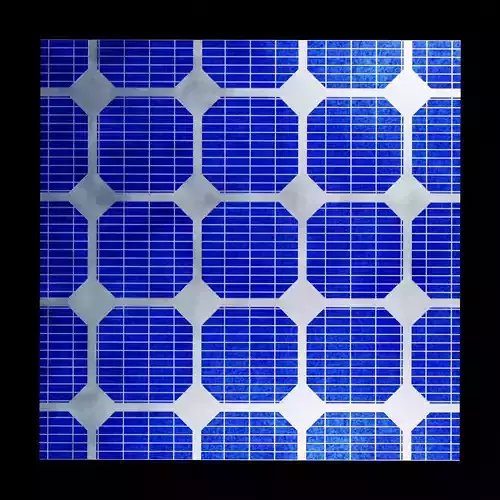 Procedural Solar Panel Material 