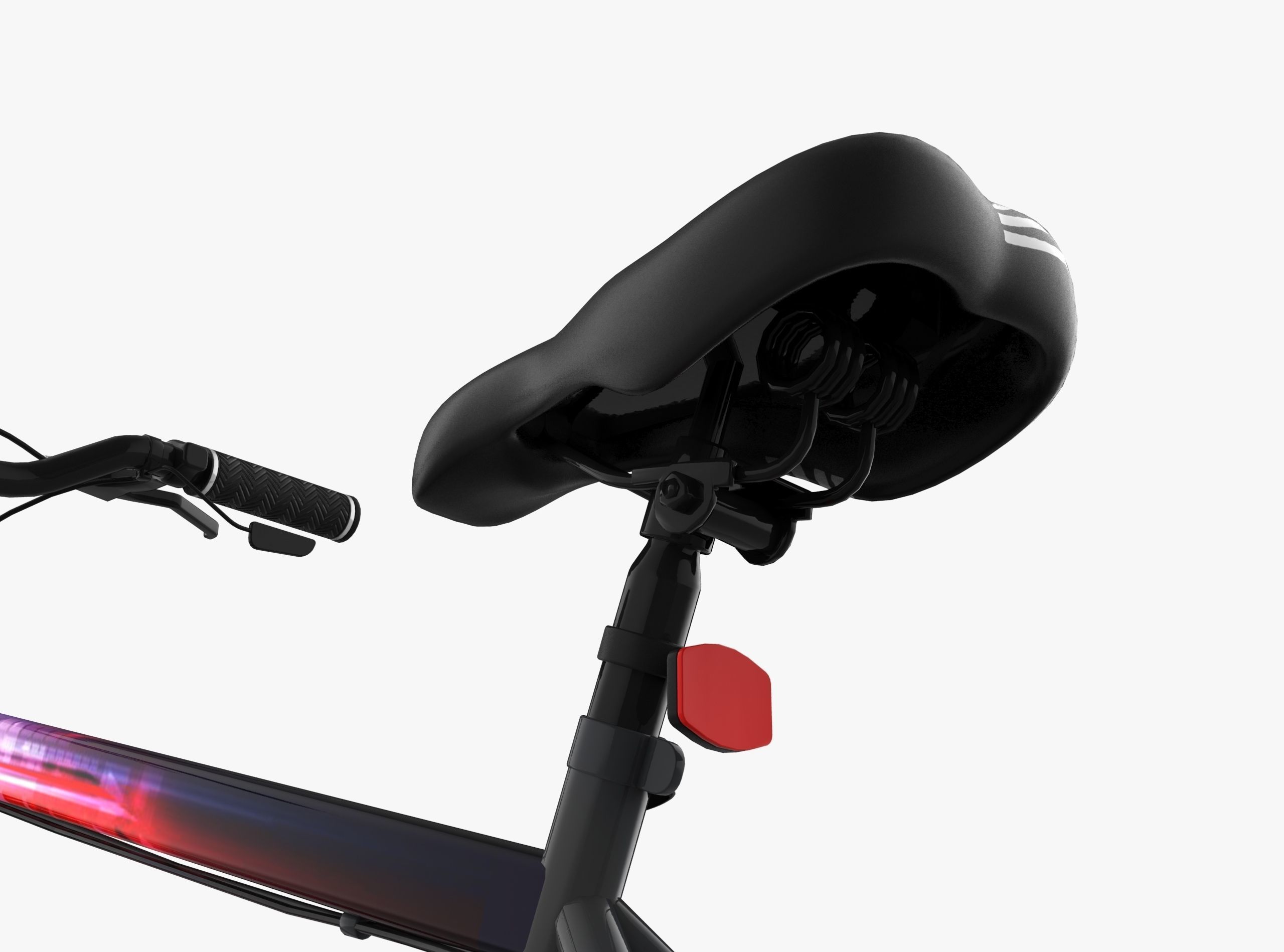 Bicycle Low-poly 3D model_9