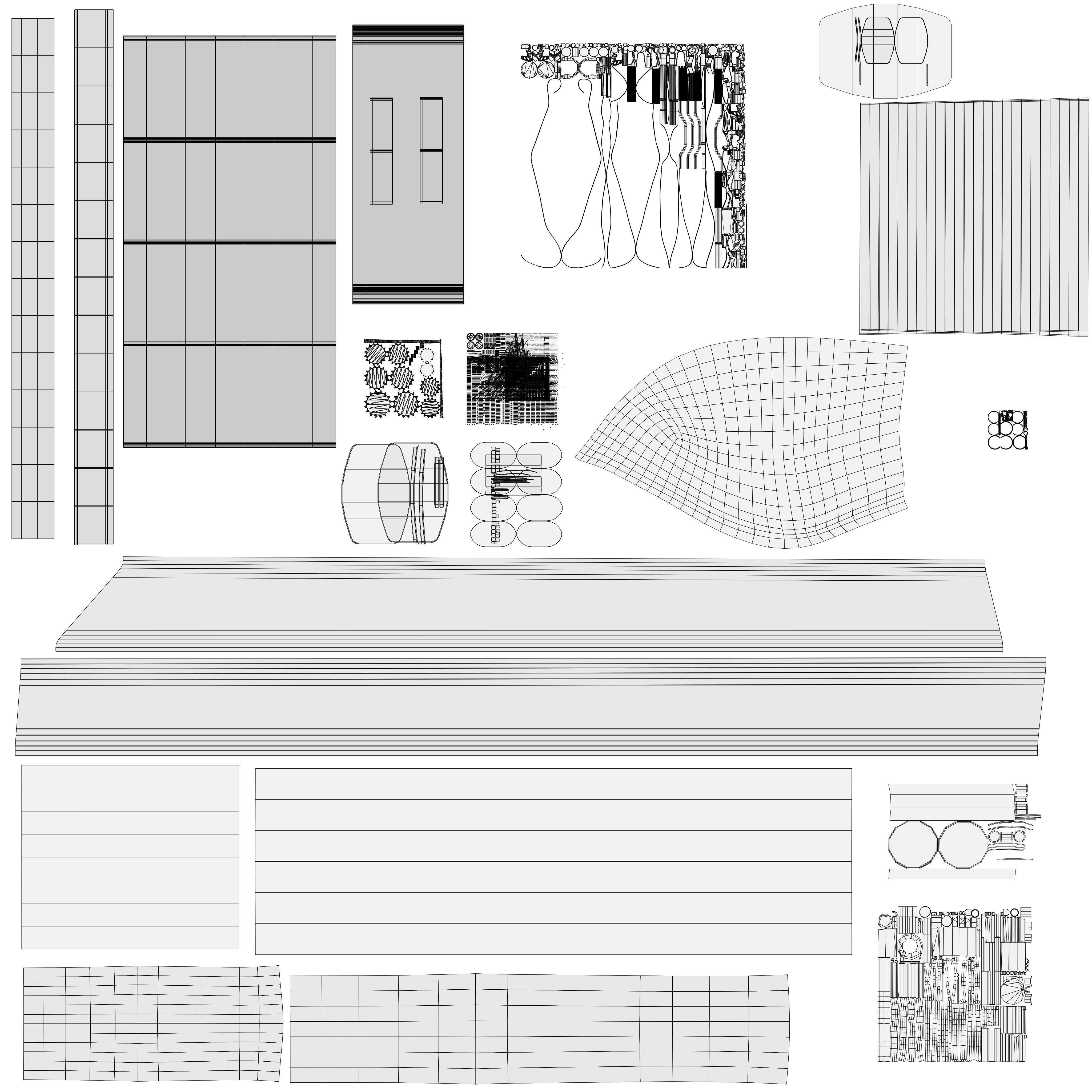 Bicycle Low-poly 3D model_11