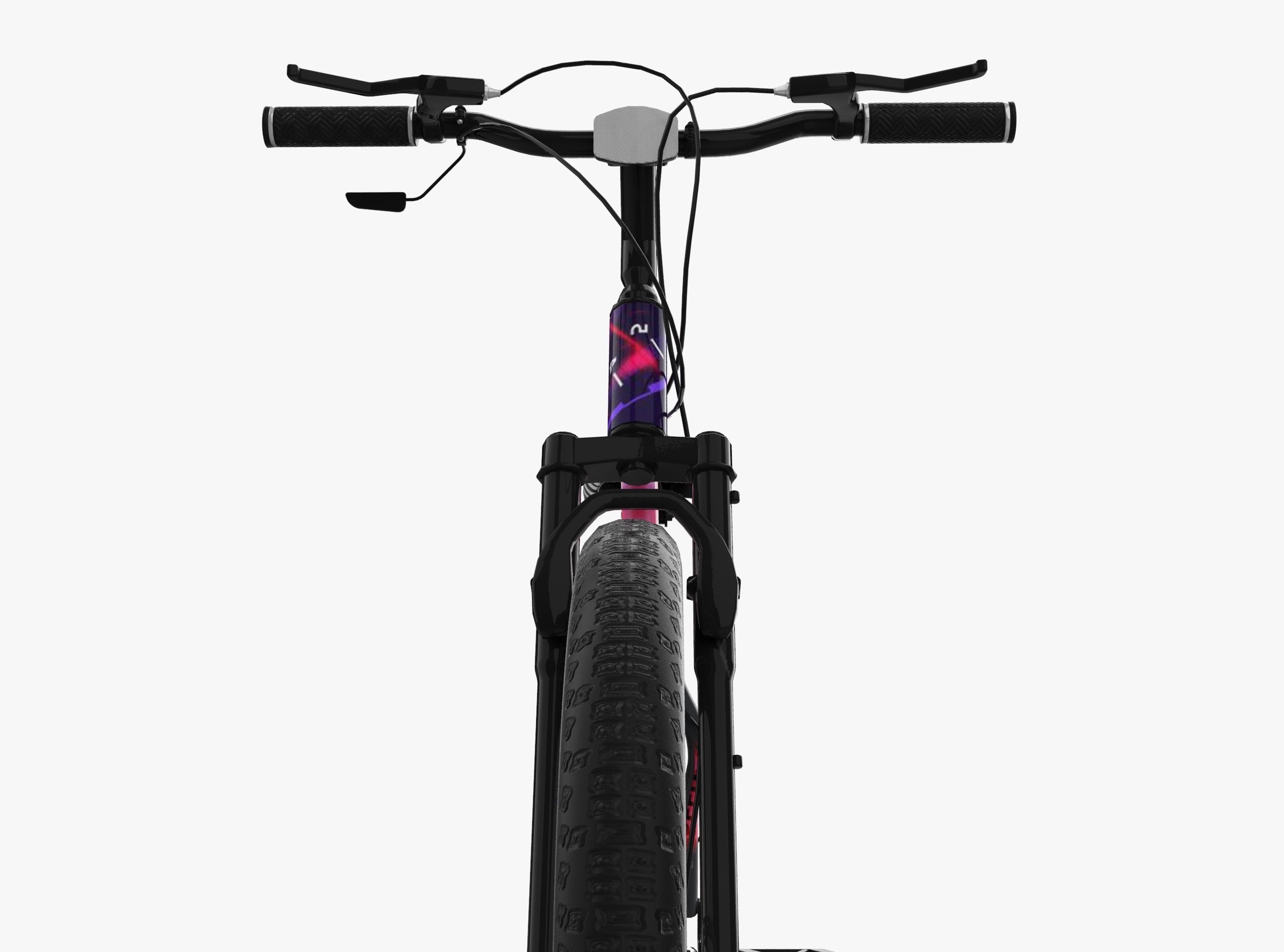 Bicycle Low-poly 3D model_6