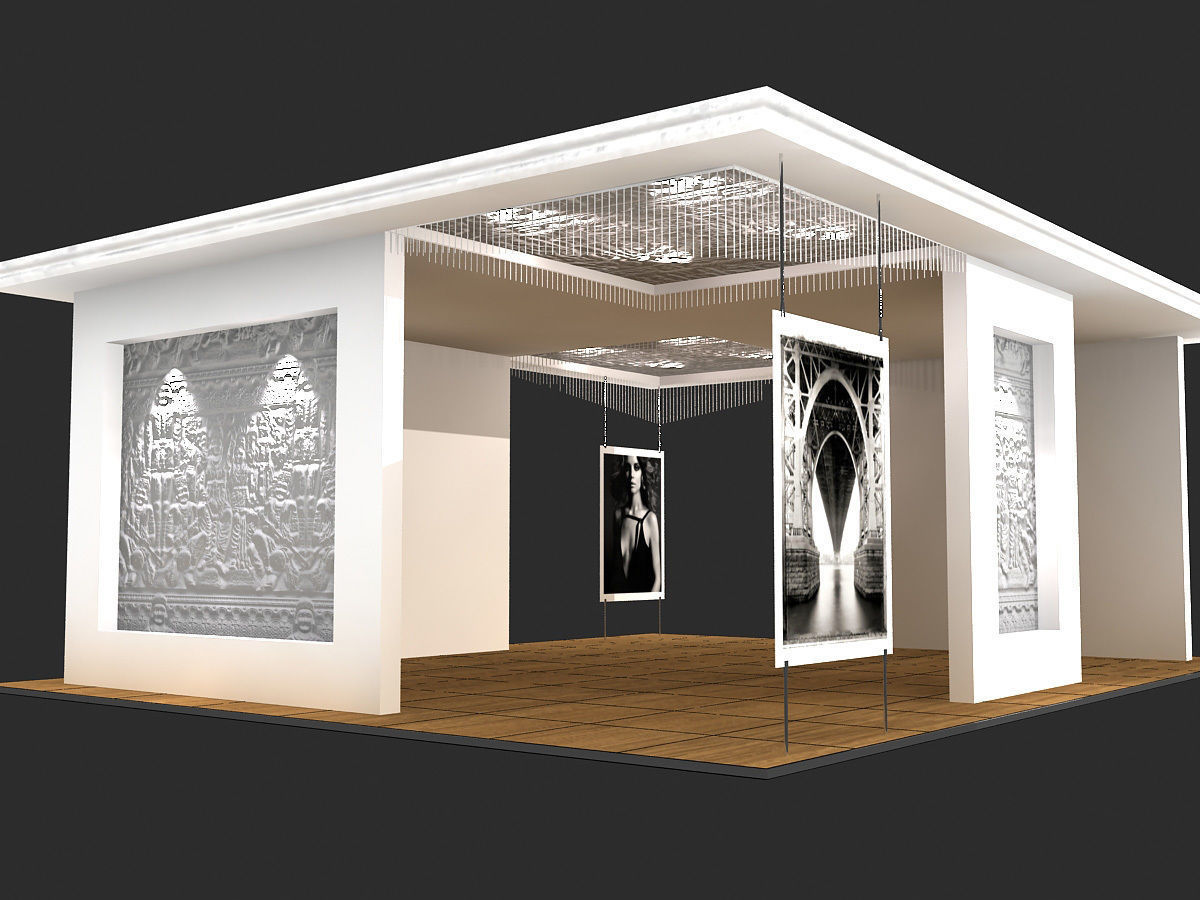 Exhibition Stand - ST0017 3D model_2