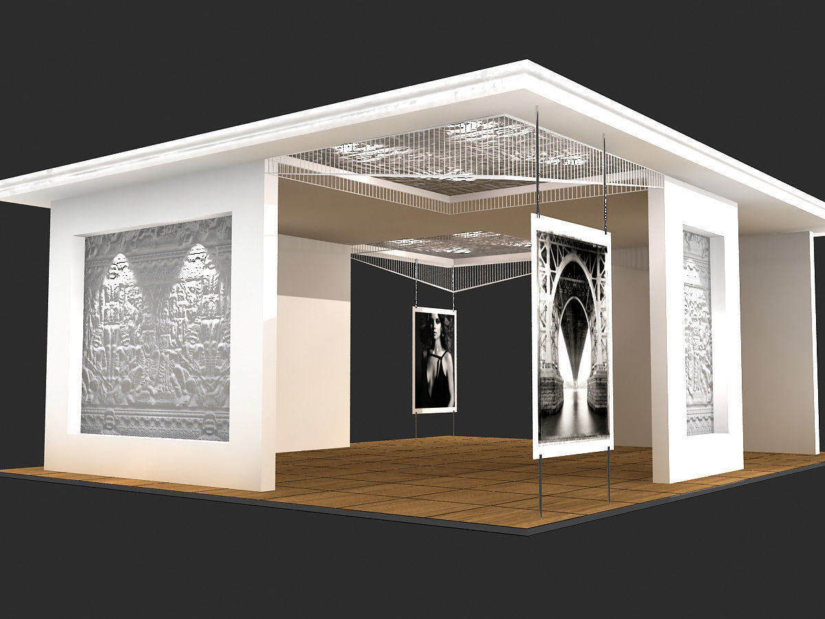 Exhibition Stand - ST0017 3D model_3