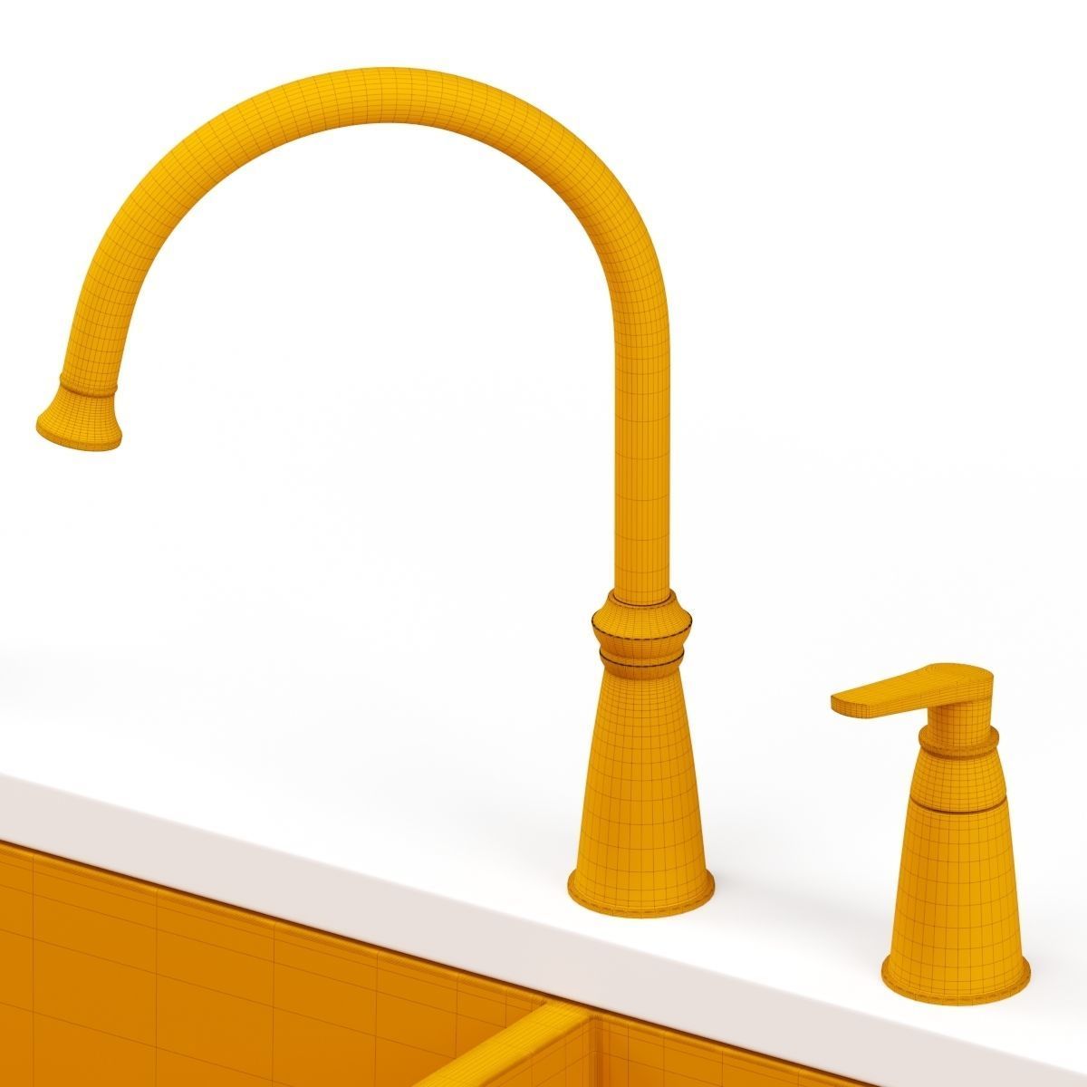 MOEN kitchen sink G16221 3D model_5