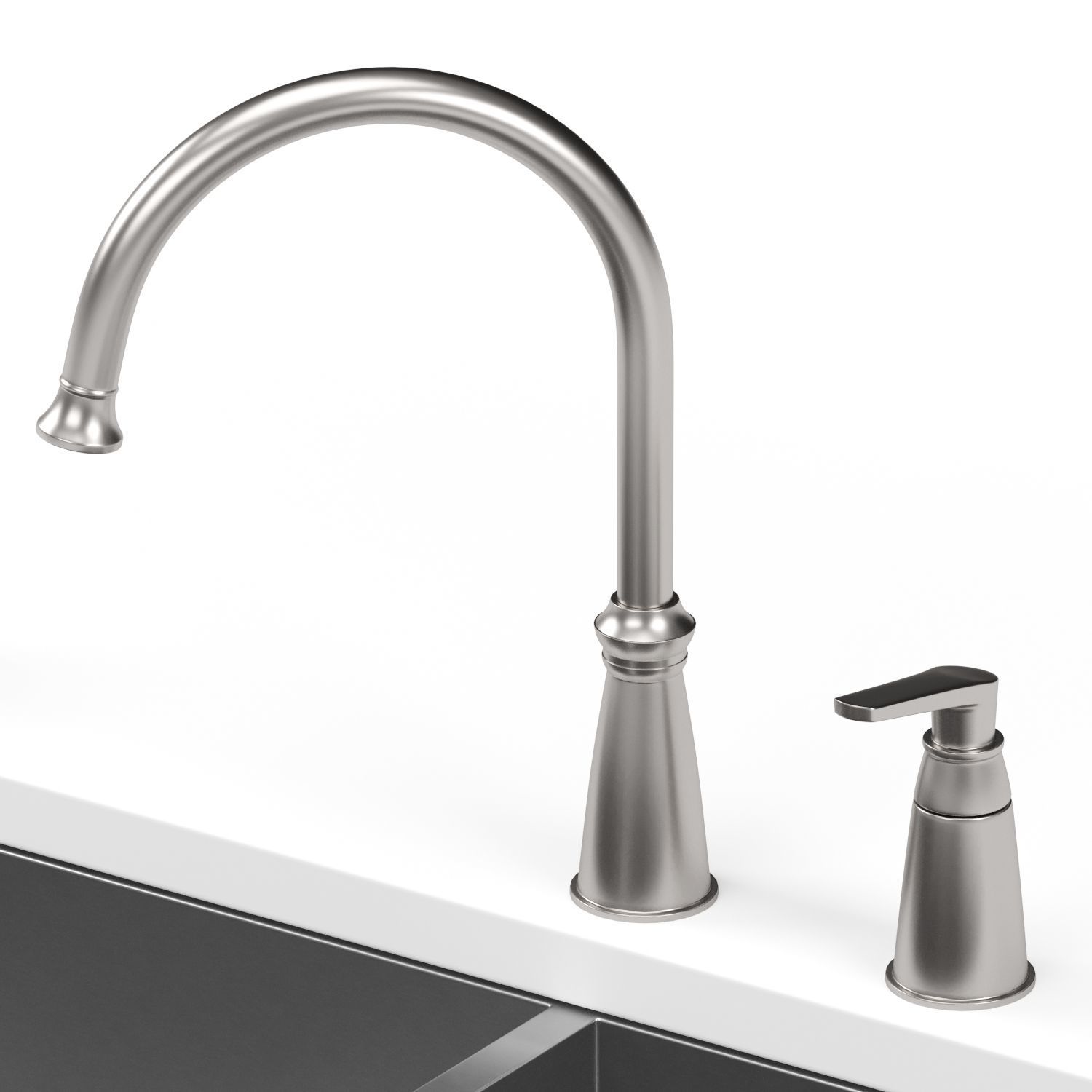 MOEN kitchen sink G16221 3D model_4