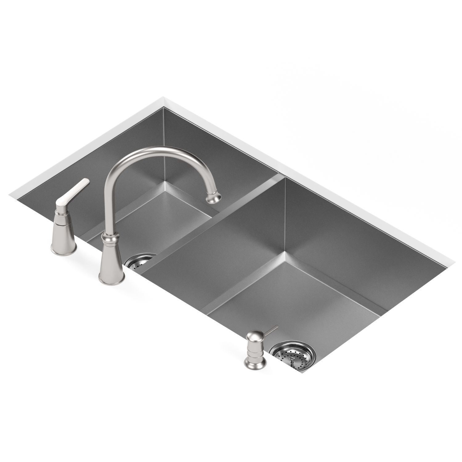 MOEN kitchen sink G16221 3D model_3