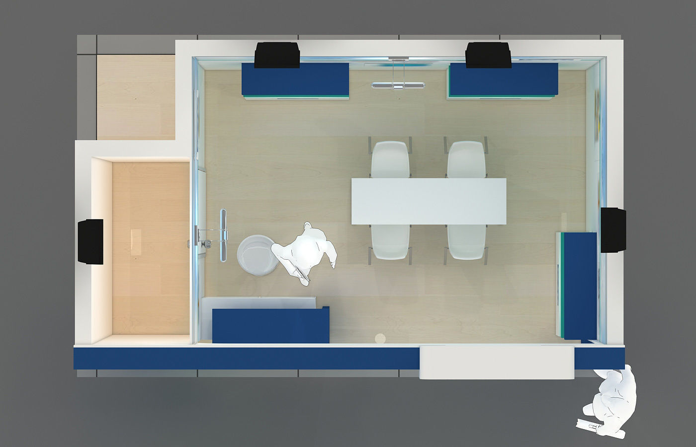 Exhibition Stand - ST0018 3D model_1