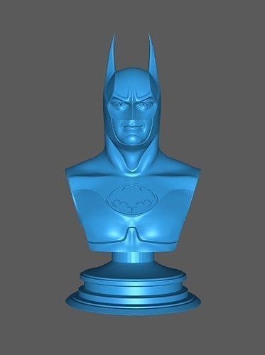 BATMAN CLOONEY BUST DC COMICS 3D print model