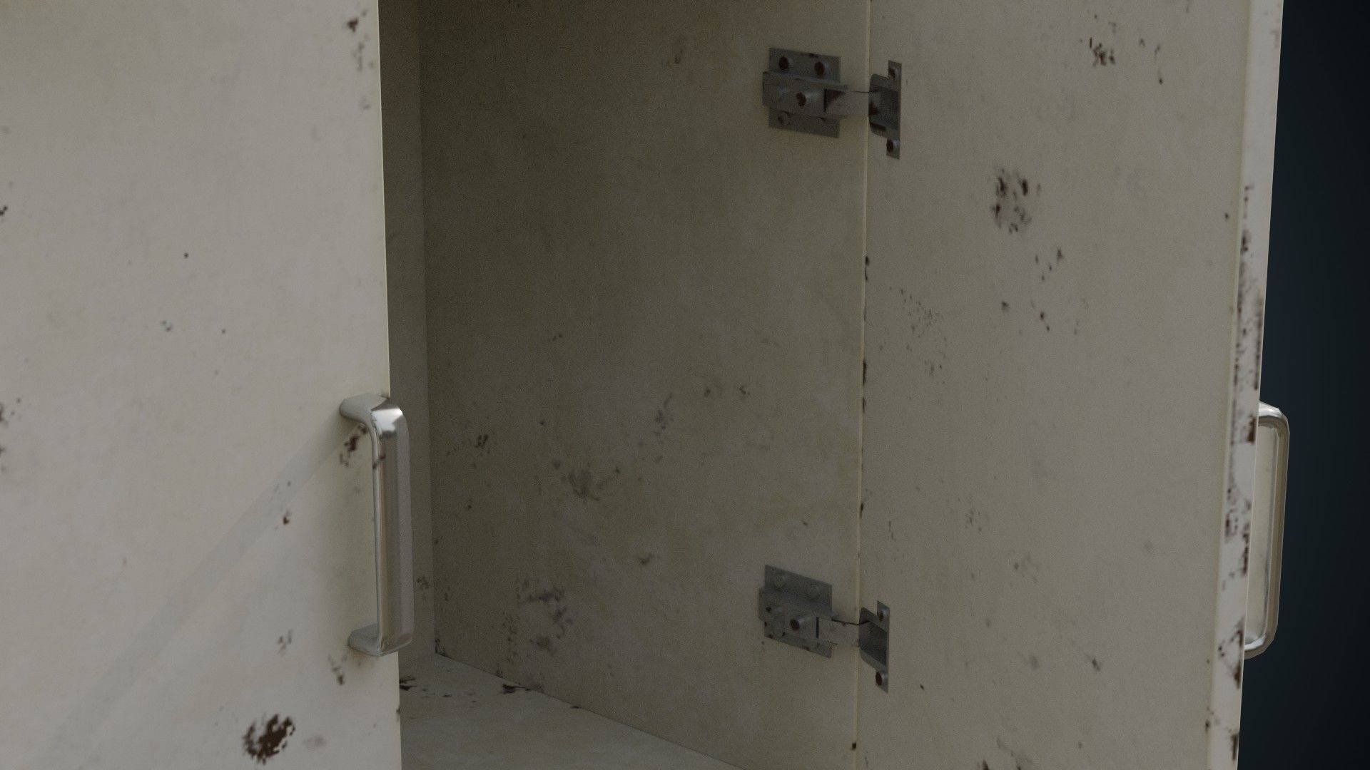 Medical Cabinet 1B Low-poly 3D model_8