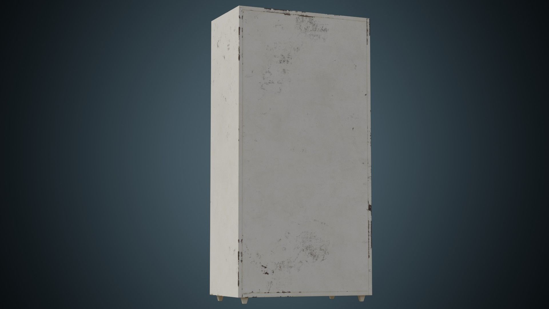 Medical Cabinet 1B Low-poly 3D model_6