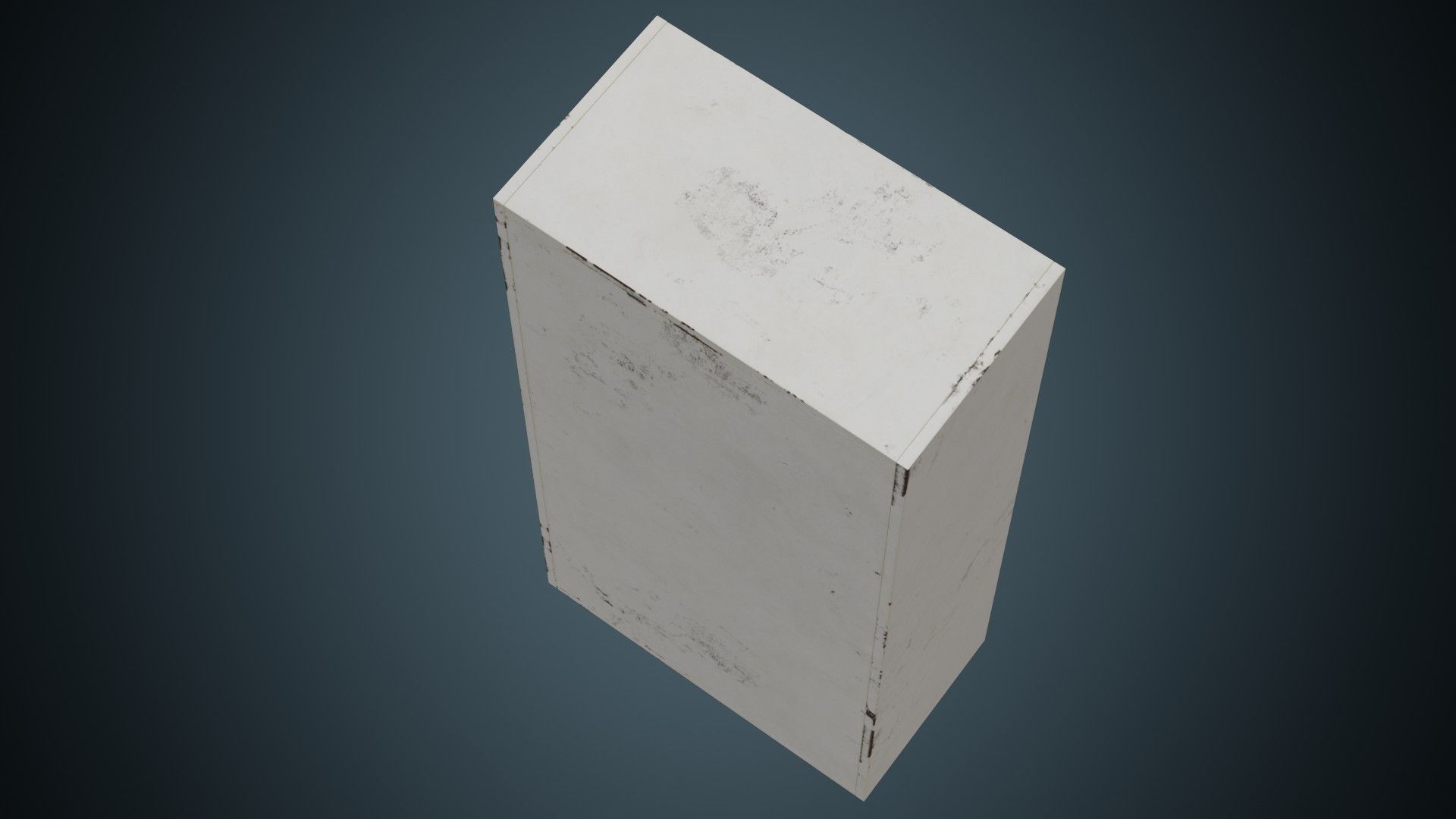 Medical Cabinet 1B Low-poly 3D model_5