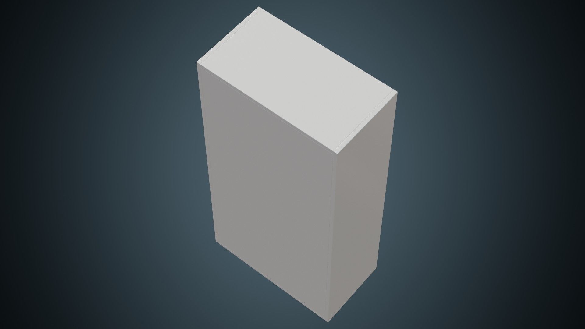 Medical Cabinet 1 Basic Low-poly 3D model_5