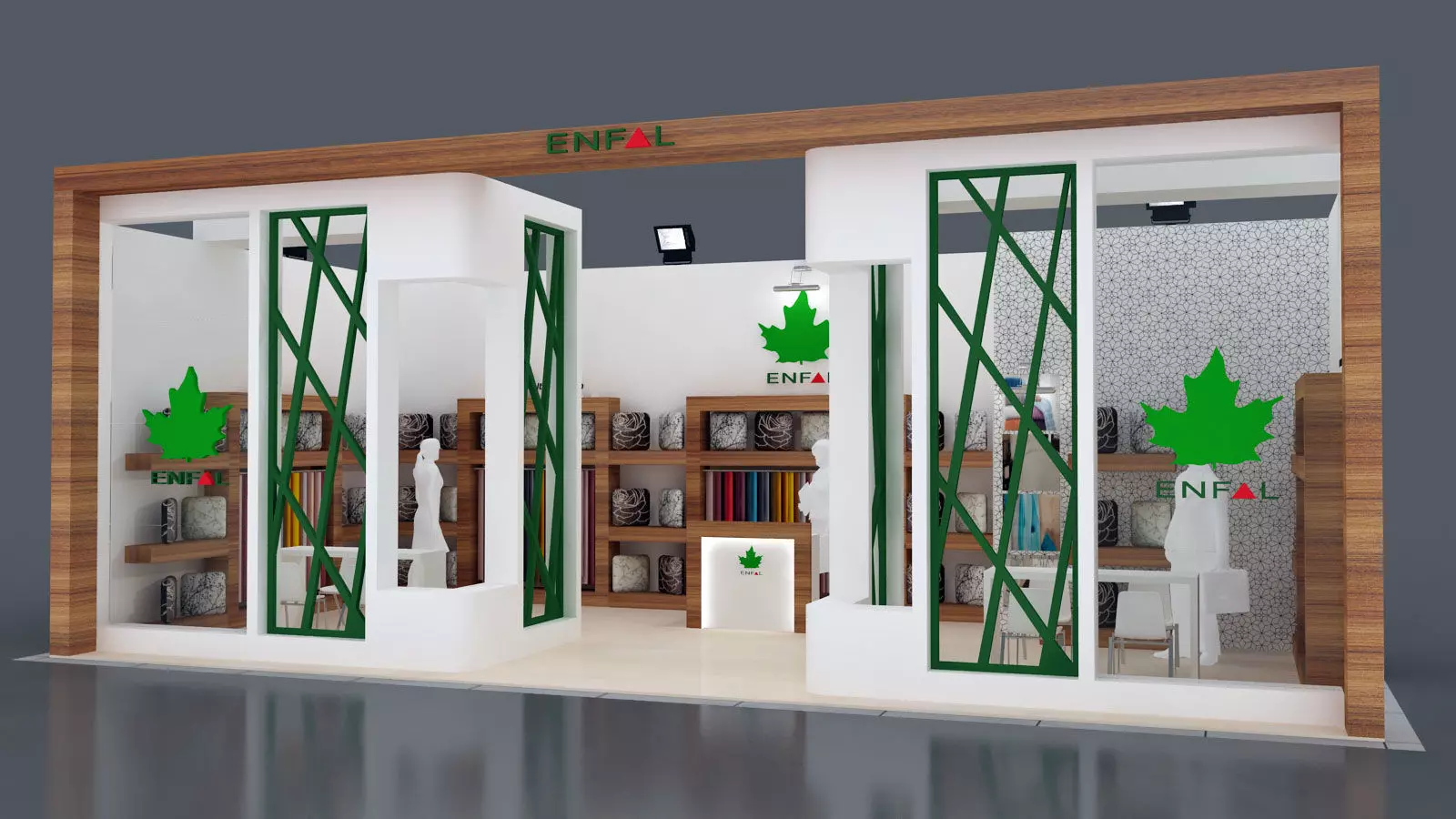 Exhibition Stand - ST0020 3D model_0