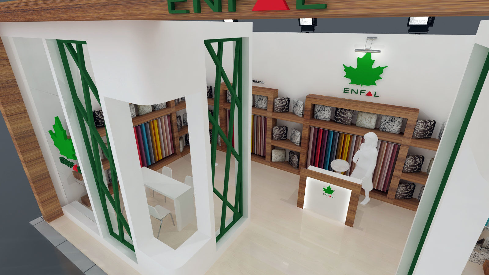 Exhibition Stand - ST0020 3D model_2