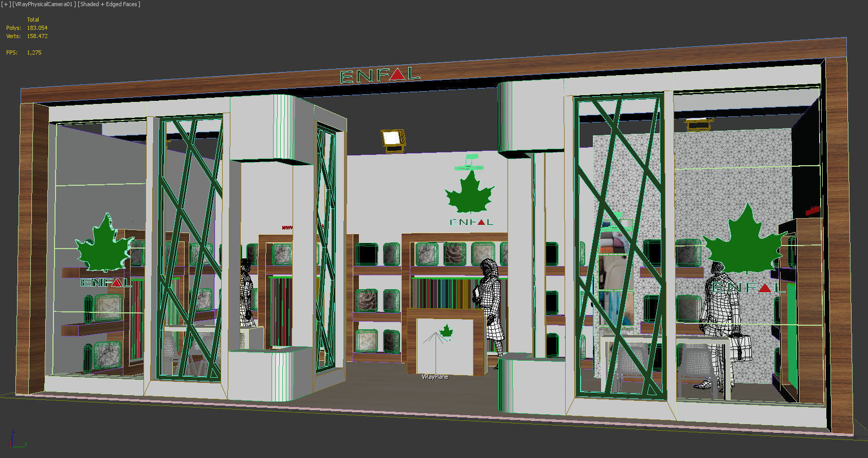 Exhibition Stand - ST0020 3D model_6