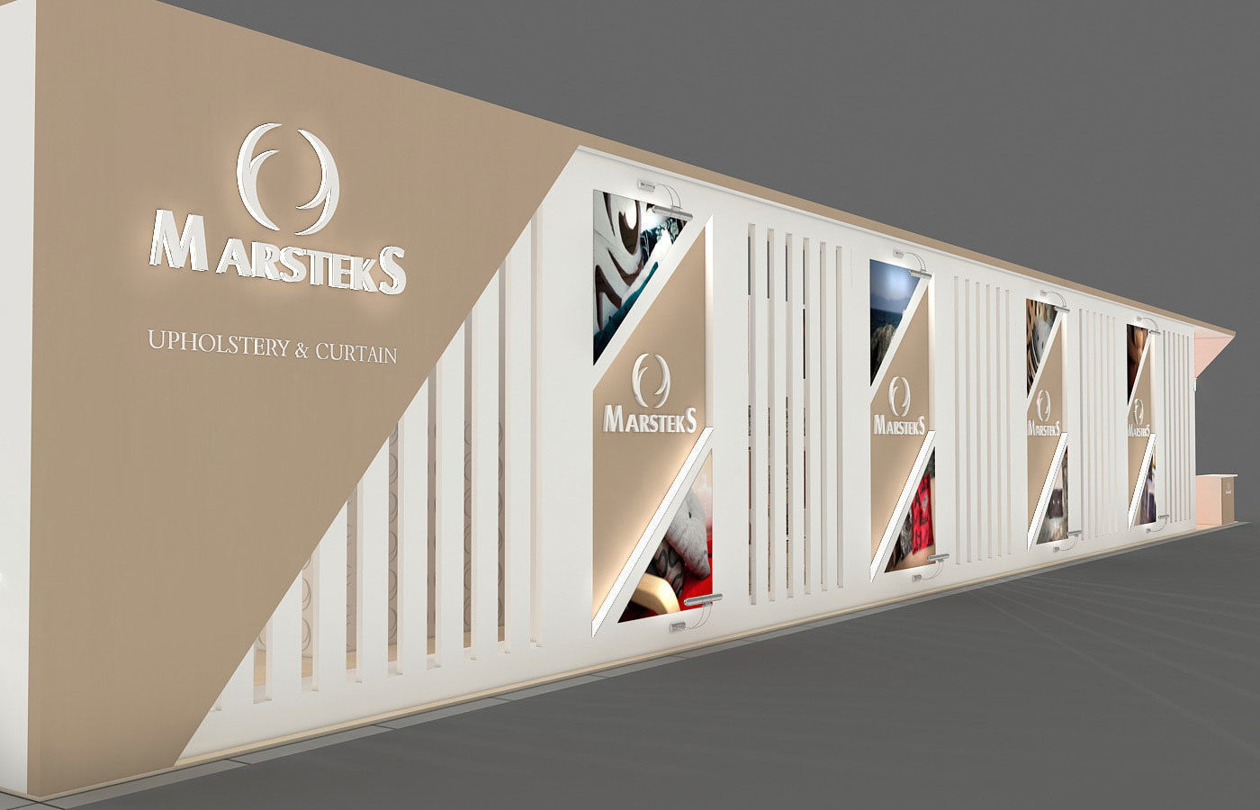 Exhibition Stand - ST0021 3D model_1