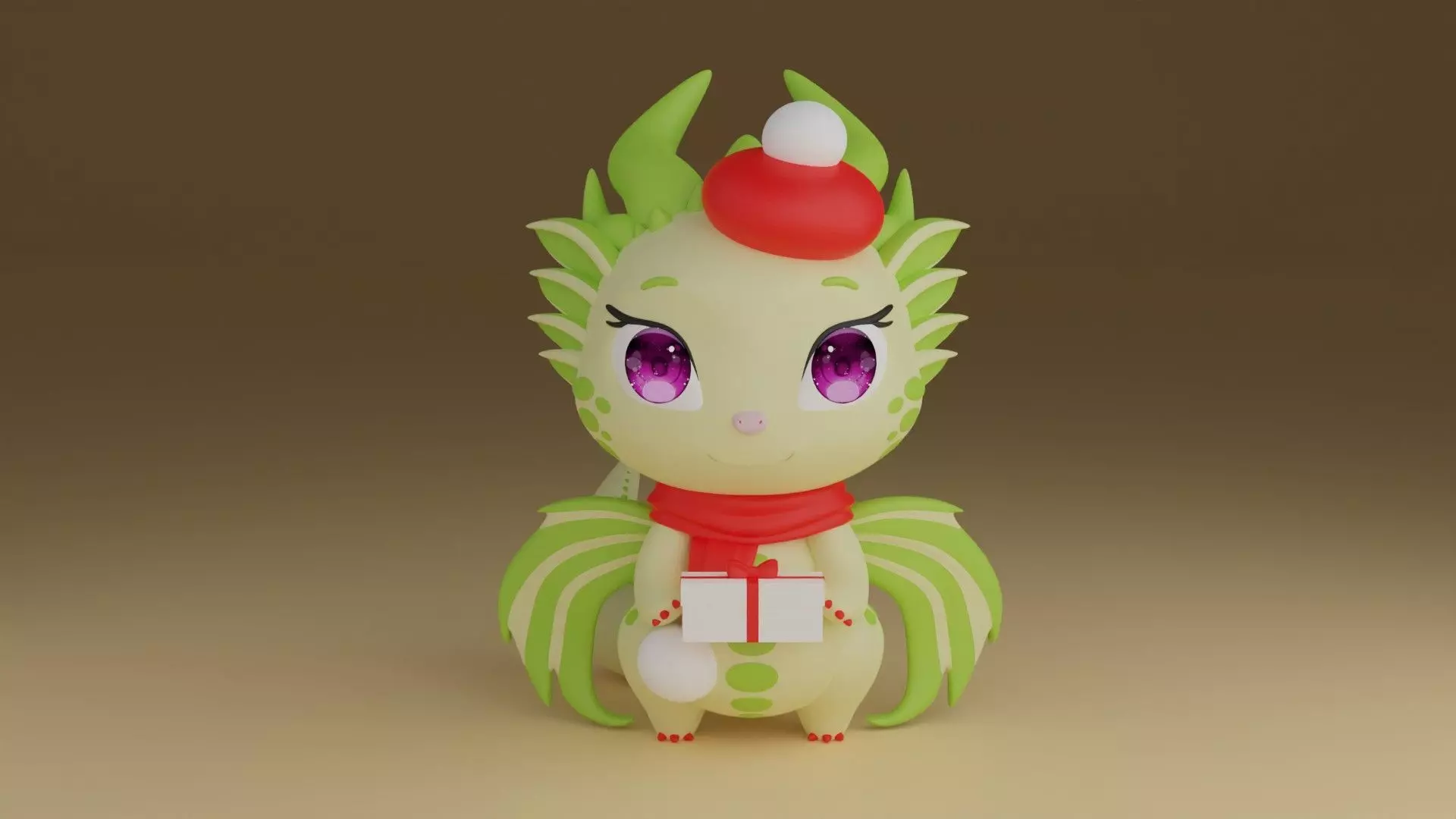 dragon 3D print model_0