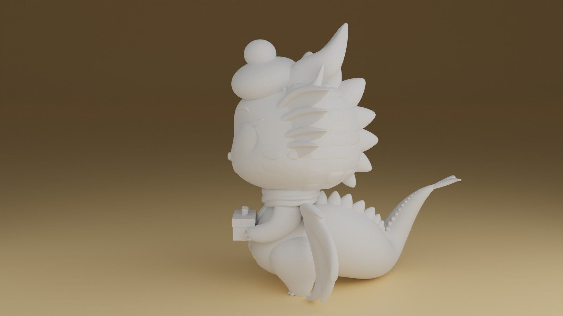dragon 3D print model_4