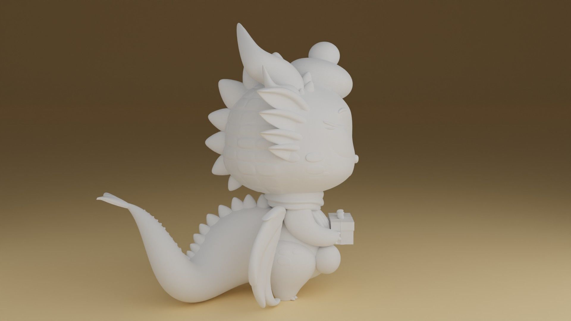 dragon 3D print model_2