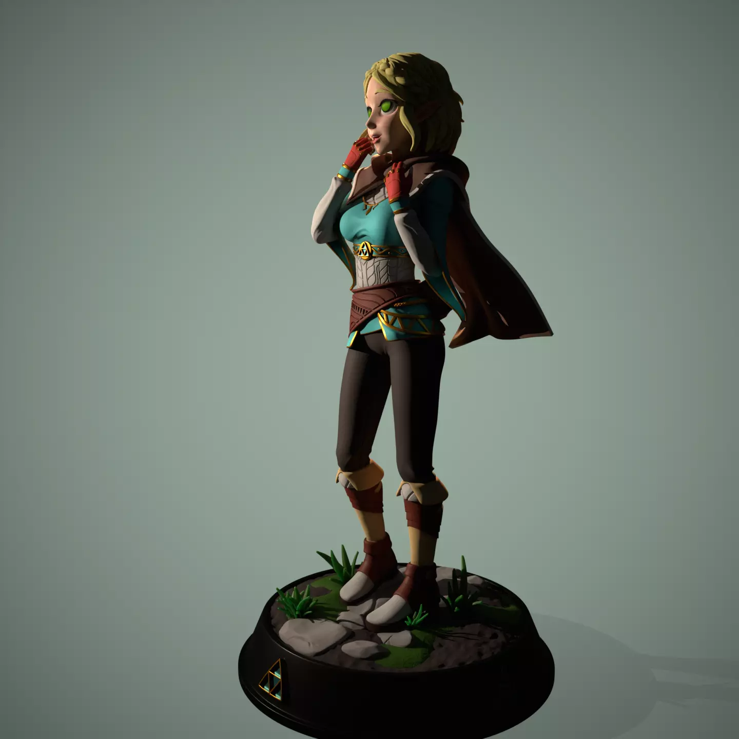 Zelda 3D print model_0