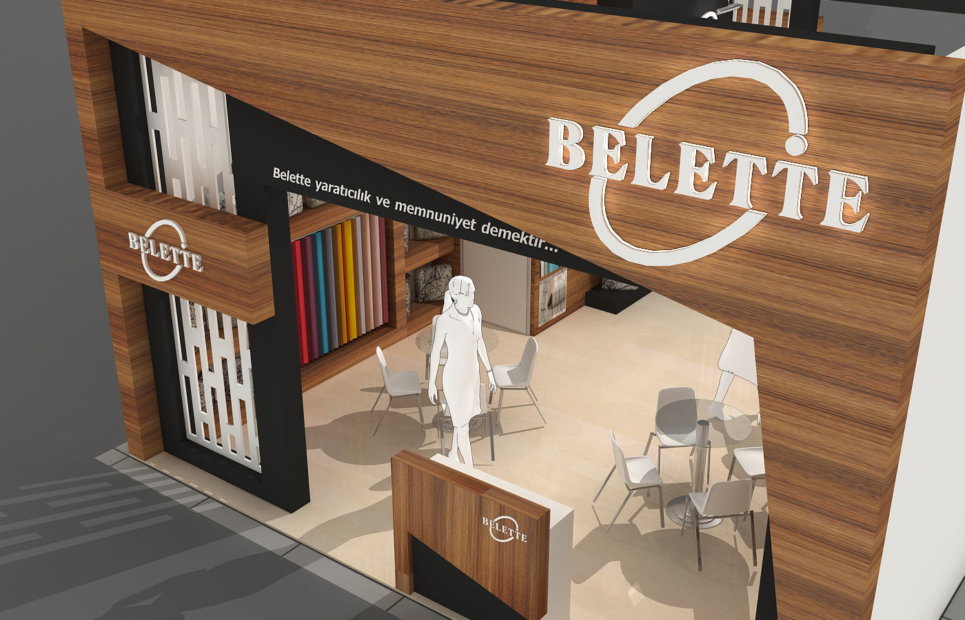 Exhibition Stand - ST0024 3D model_1