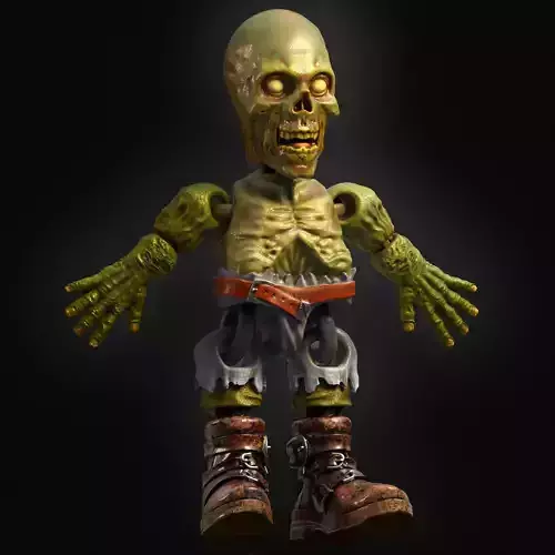 articulated zombie toy 