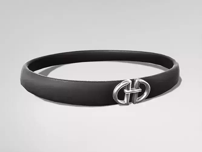 Womens Choker Necklace Kyla Low-poly 3D model